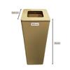 Modular Recycling Bin for Hotels with 1 Compartments