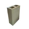 Modular Recycling Bin for Hotels with 2 Compartments