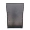 Papelera de Acero Inoxidable con Dos Aberturas – Cubo Interior Galvanizado