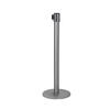 Stainless Steel Queue Manager Post with Ribbon