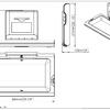 Fraldário Parede Horizontal Branco - Mediclinics