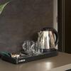 Hervidor Eléctrico Buckingham 1L en Acero Inox Brillante para Hotel