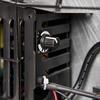 Minibar para Hotel Eton-E de Puerta de Vidrio Negro 10L
