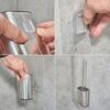 Cepillo de Baño de Silicona Acero Brillo SANA