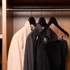 100 Perchas de Madera con Pinzas Burlington para Hotel