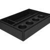 Suporte Preto Highland para Cápsulas de Café e Saquetas