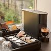 Suporte Preto Highland para Cápsulas de Café e Saquetas
