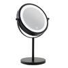 Espejo de Mesa LED Negro Winchester con Pilas