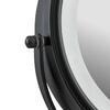 Espejo de Mesa LED Negro Winchester con Pilas