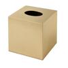 Cubo para Pañuelos Plymouth Dorado Cepillado