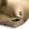Generic Turbo Hand Dryer in Gold Brass