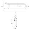 Folding Bar Support With Door Roll