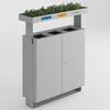 Punto de Reciclaje Exterior 2x90L