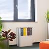 Recycling bin 3x60L Black/Bamboo
