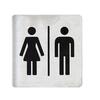 Pictograma WC Mini Adesivo Wc Homem / Mulher