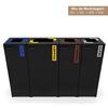 Turin Recycling Bin 95L