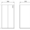 Balde Inox 65L de parede EVO 