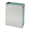 Polish Finished Stainless Steel Wall Mounted Bin 23 Liters