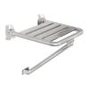 Asiento de Baño Plegable Acero Inoxidable
