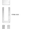 Grab Bar Mounting Bracket