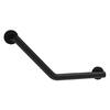 135° Angled Grab Bar Black