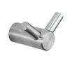 Percha Doble Acero Inoxidable Satinado