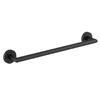 Hotel Towel Rack Inox Black 40cm