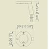 Concept3 Set Handset Gold Soap Dish and Faucet