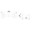 Polish Finished Stainless Steel Toilet Paper Dispenser