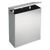  Satin Stainless Steel Wall Toilet Bucket