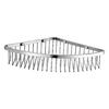 Polish Finished Stainless Corner Soap Basket
