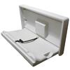 White Horizontal Wall Changing Table NOFER 