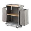 Green Hotel 875 Housekeeping Trolley with 2 Bags
