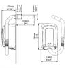 ALL-IN-ONE set of hand dryer, soap dispenser and tap