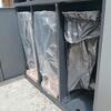 Ecoponto 180L Exterior para Espaços Públicos com 3 Separadores