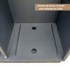 Ecoponto 180L Exterior para Espaços Públicos com 3 Separadores
