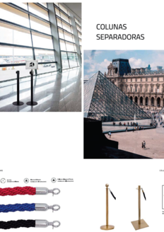 Catálogo Columnas Separadoras e Expositores