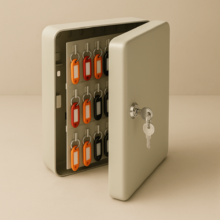 Steel key holder