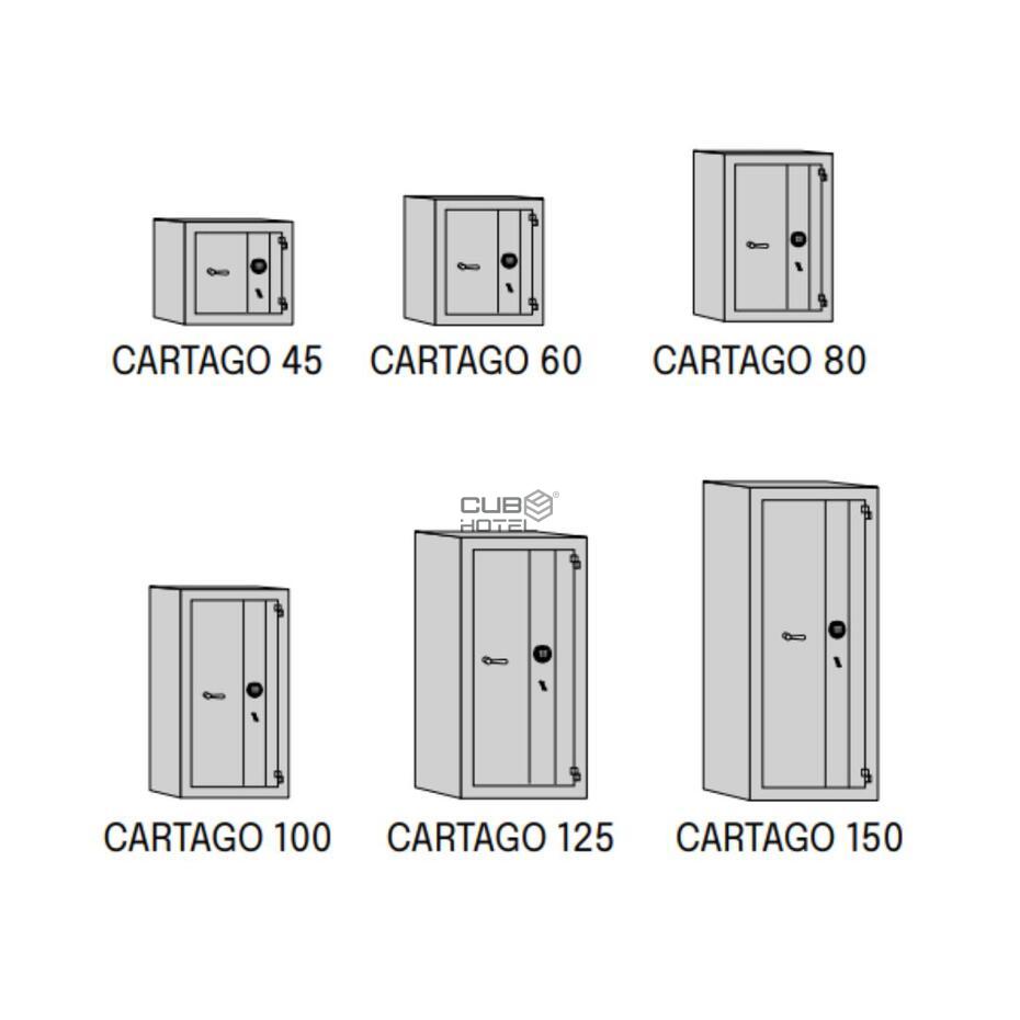  High Security Safe Grade 1 Cartago 45E