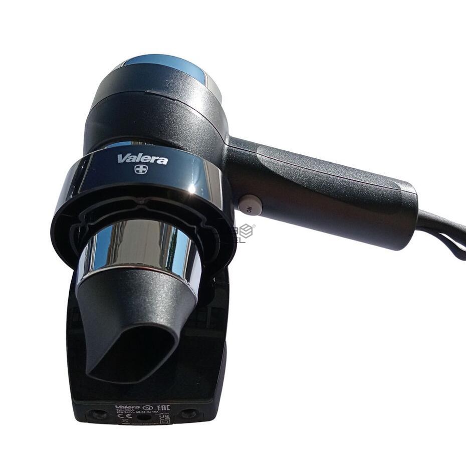 Secador Cabelo Valera Action Super Plus 1600W Preto com Suporte Parede