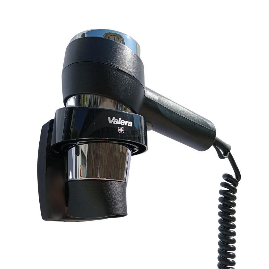 Secador Cabelo Valera Action Super Plus 1600W Preto com Suporte Parede