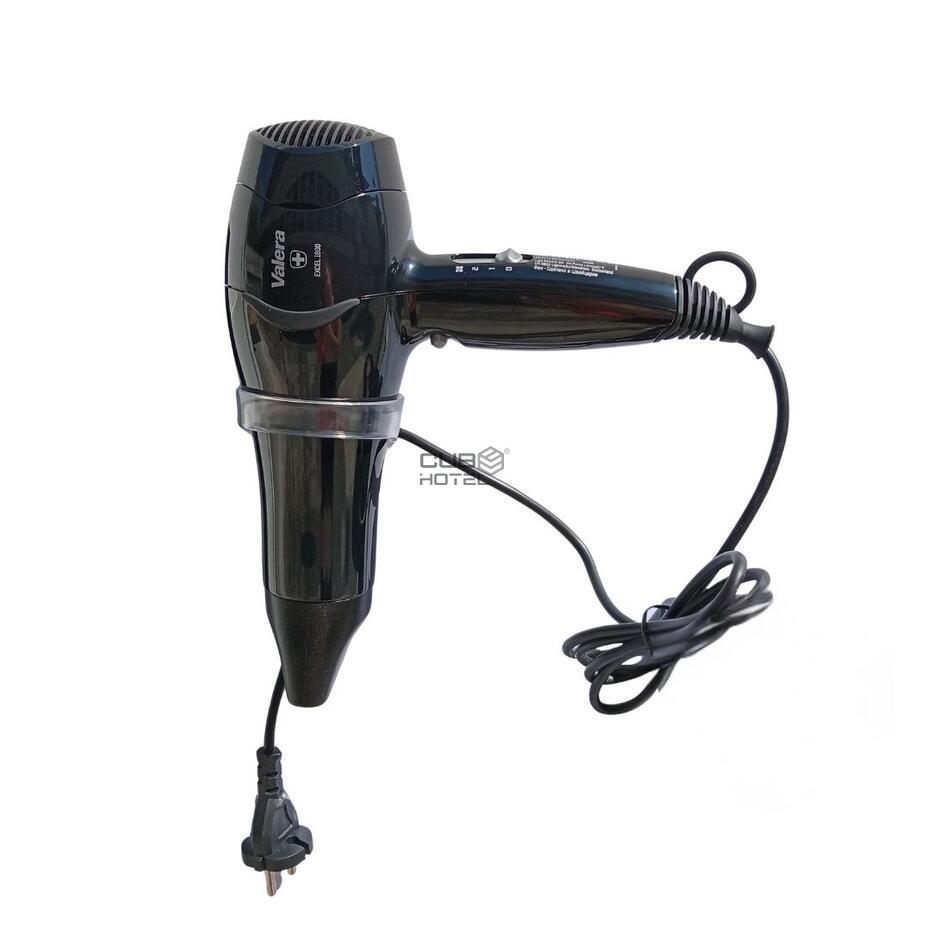 Secador Cabelo Valera Excel 1800W Preto com Suporte Anti-roubo