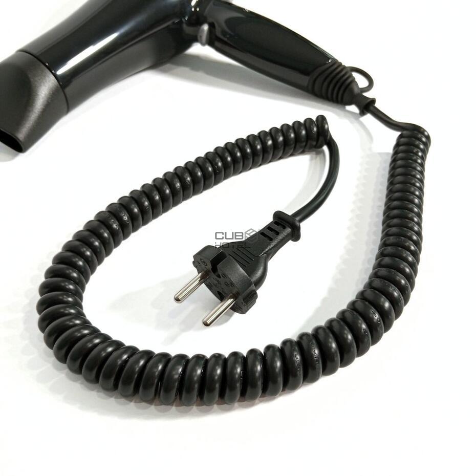 Secador Cabelo Valera Excel 1800W Preto Push Cabo Espiral