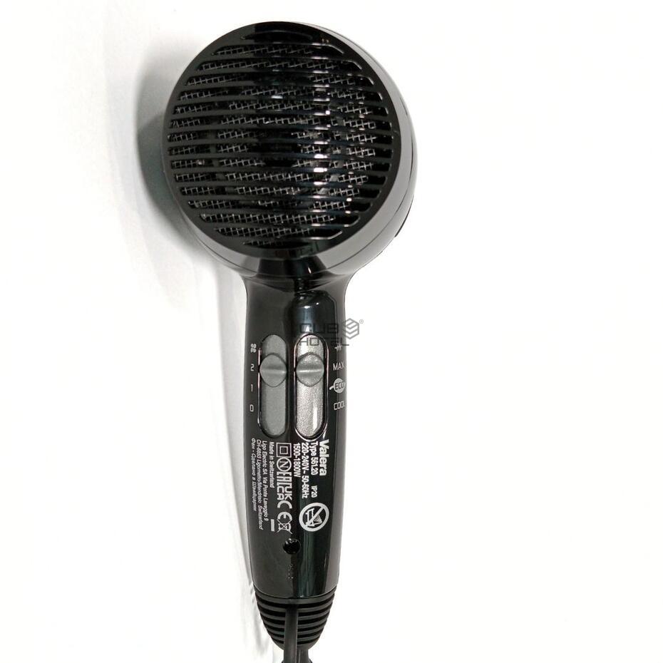 Secador Cabelo Valera Excel 1800W Preto Push Cabo Espiral