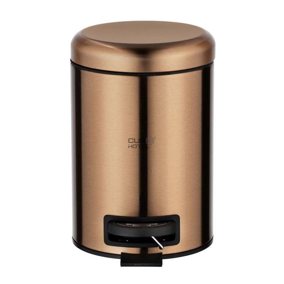 Copper Pedal Bin 3L