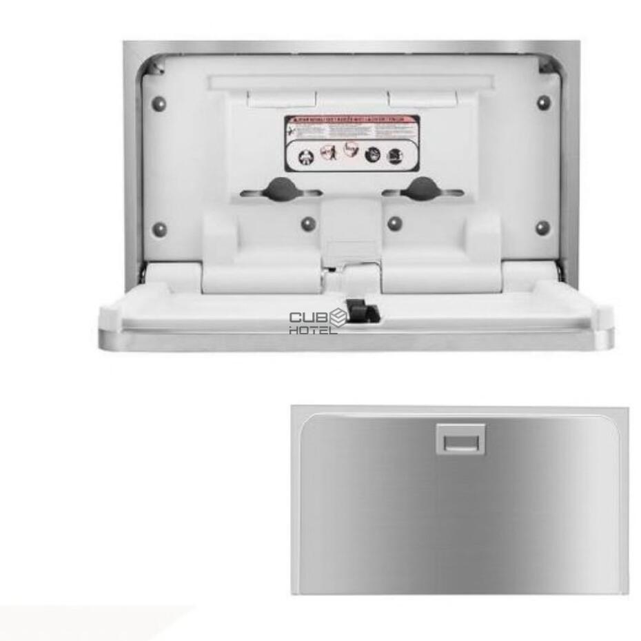 Horizontal Baby Changing Table – Satin