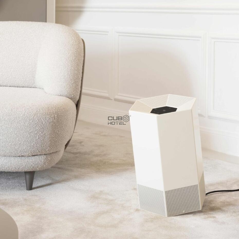 Purificador de Aire Profesional Shield Blanco
