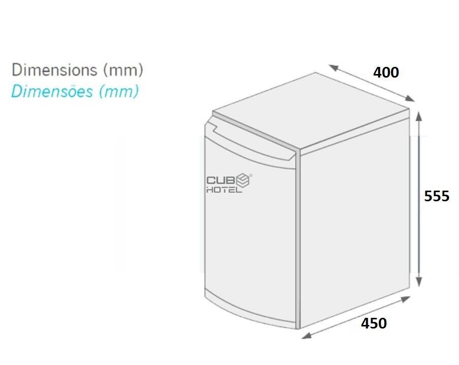 MINIBAR Door Glass Winter 40 0dB Silent PERSEO