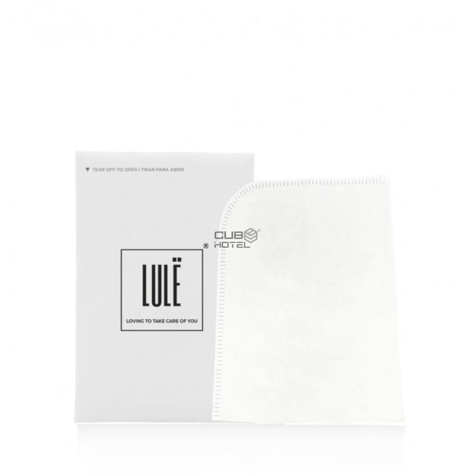 Guante Lustra Zapatos en Papel Piedra FSC LULE 500 Unidades