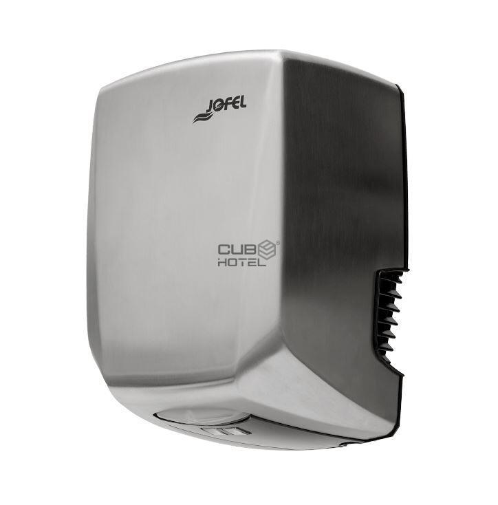 Brushed Stainless Steel Hand Dryer 1200W Hepa Filter